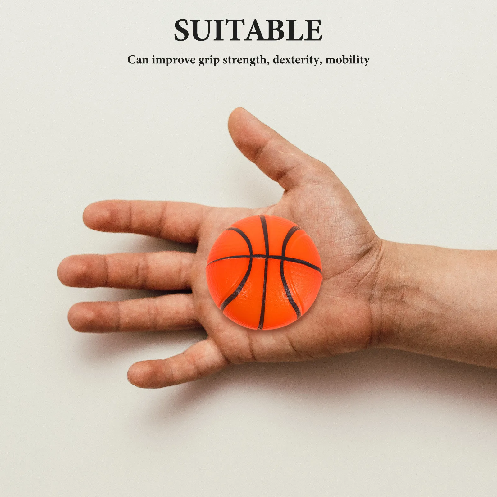 

Набор из 8 мини-мячей-антистресс из ПУ: поролоновые мячи для расслабления, улучшения хвата и моторики, снятия стресса, для использования в помещении и на улице