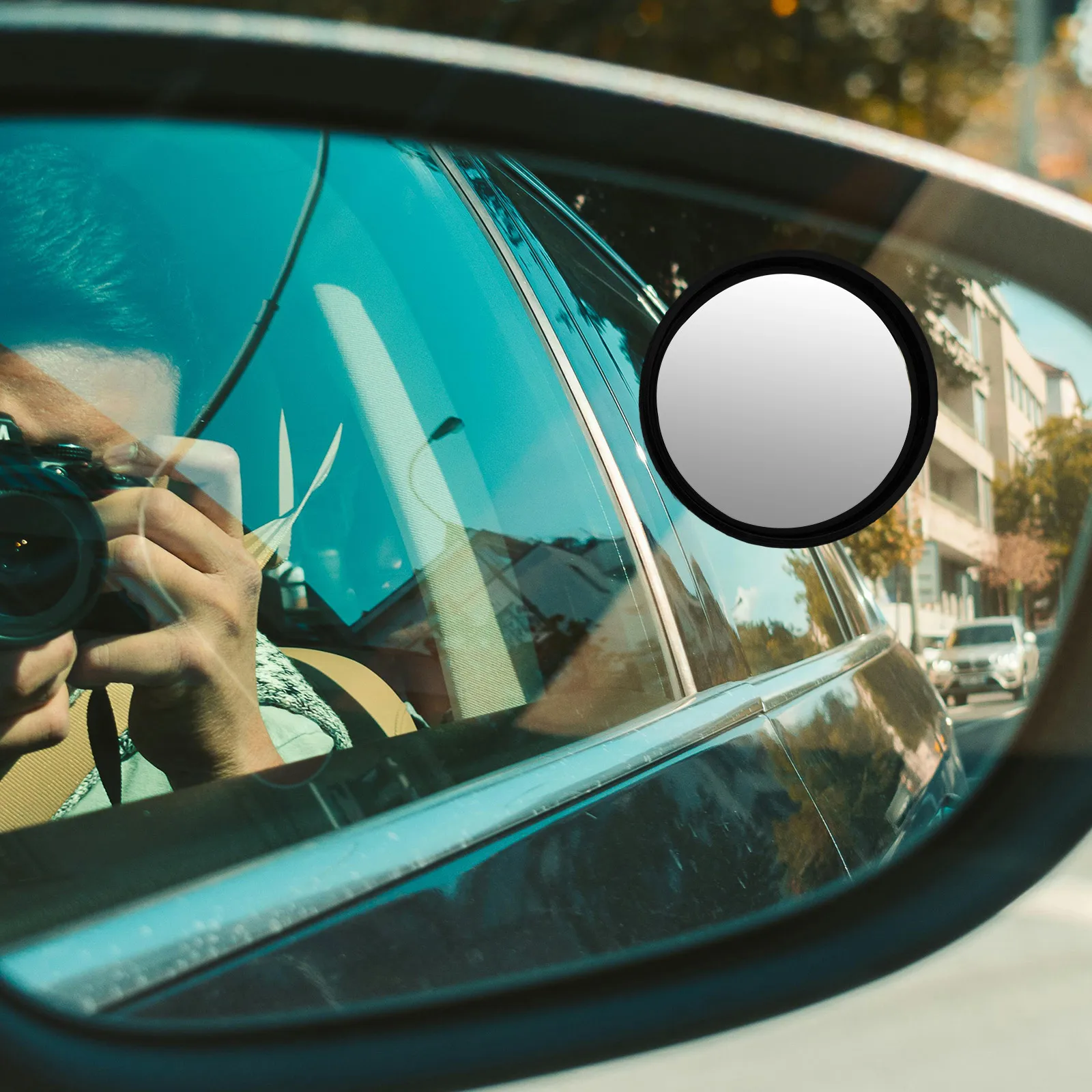 

Suction Cup Wide Angle Mirror 360 Degree Adjustable Rear View Car Side Auxiliary Mirrors Glass Lenses For Vehicles