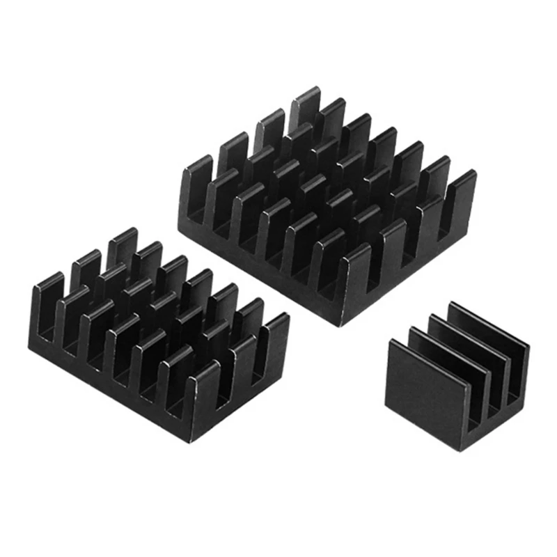 3pcs/set Efficient Cooling Heat Sink Aluminum Heatsink Cooler Radiators for Orange 3B Development Board Accessories