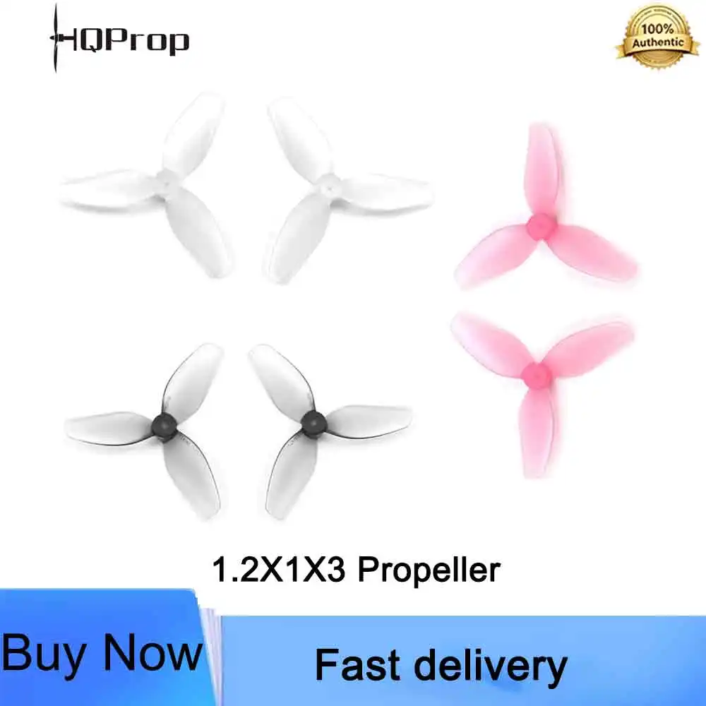 HQ Ultralight Whoop Prop 1.2X1X3 31MM 1.22inch 3 Blade PC 1MM Shaft For FPV Whoop Drone Accessories