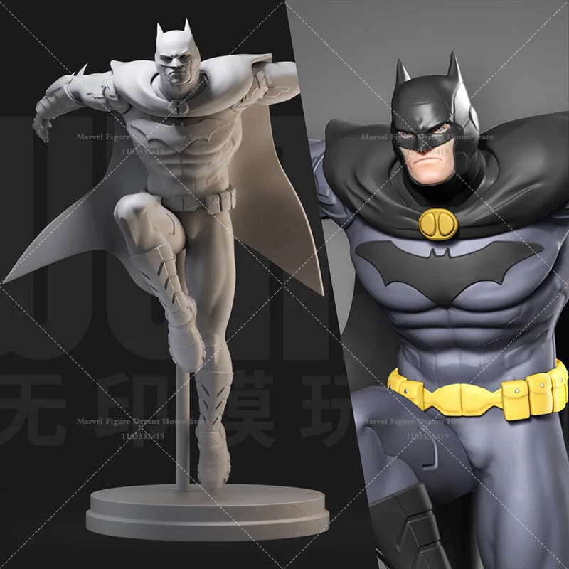 1/24 1/12 Scale DC Batman Bruce Wayne Manga Version Volunteer Police Detective DIY Self-assembled GK 3D Resin Un-panited Model