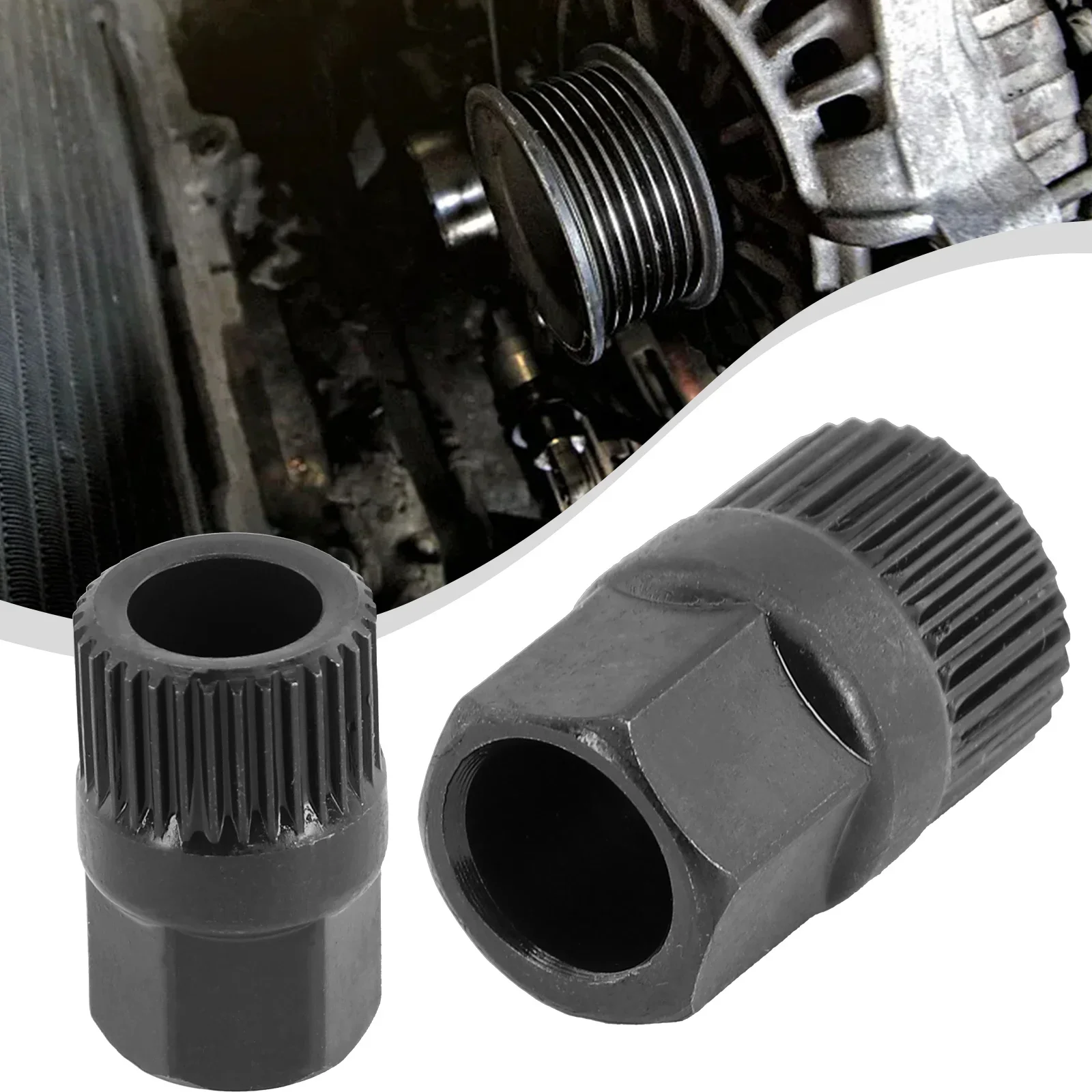 

Alternator 33 Tooth Clutch Free Wheel Pulley Removal Tool For Removal And Installation V-Belt Pulley 17*33*30mm