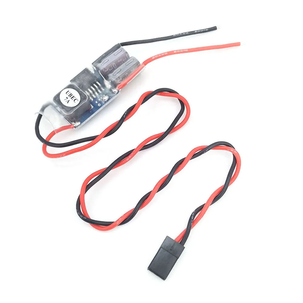 Ubec 7a 2S-7S Spanningsregelaar Buck Module Schakelregelaar Voor Rc Boot Marine Drone Vliegtuig Auto Tank