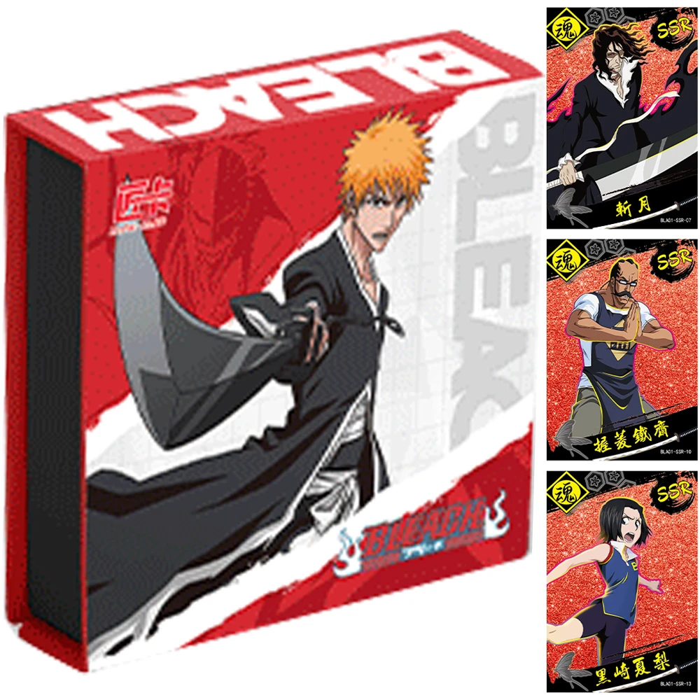 

Original BLEACH Card For Child Kurosaki Ichigo Inoue Orihime Ishida Uryuu Classic Anime Limited Game Collection Card Kids Gifts