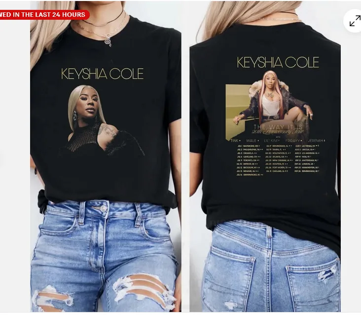 

HOT!!! Tour 2025 Keyshia Cole Shirt, Keyshia Cole Fan Gift