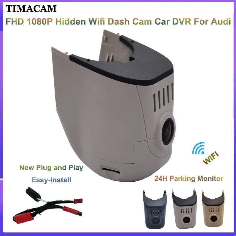 

TIMACAM Dash Cam Camera for audi q5 q7 q2 q3 a1 a3 a4 a5 a6 a7 s1 s3 s4 s5 s6 s7 rs tt b4 b5 b6 b7 b8 b9 c5 c6 c7 8p 8v Car DVR