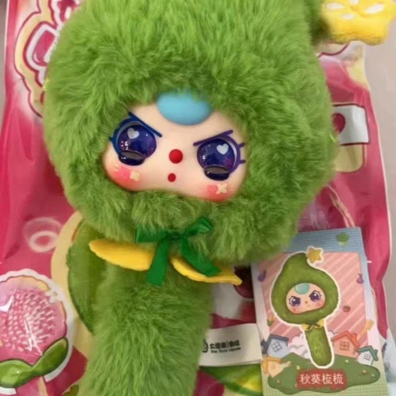 طفل ثلاثة 8 قطع أمشاط سلسلة القطيفة صندوق أعمى لك لطيف اللعب مع أمشاط يومية وجمع الهدايا صندوق غامض