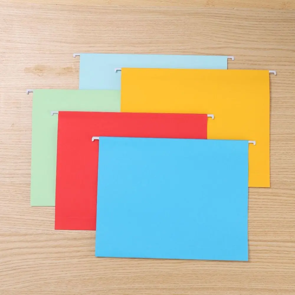

10 шт. прочная подвесная папка для файлов формата А4, бумажный подвесной органайзер для файлов, большая емкость, портативный держатель для документов для дома