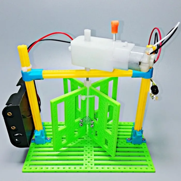 

Автоматическая индукционная модель двери, детская научная игрушка, STEM-технология, комплект физики, деревянная головоломка, обучающие развивающие игрушки для детей