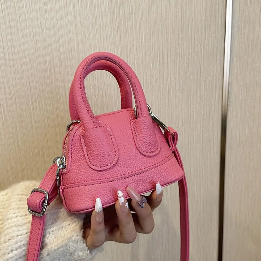 بسيطة الكورية نمط حقيبة كروسبودي صغيرة بولي Leather حقيبة يد جلدية حقيبة كتف سعة كبيرة لون نقي حقيبة رافعة صغيرة المرأة