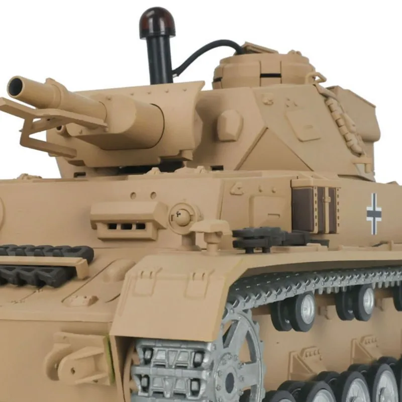 

На складе Heng Long масштаб 1/16, 7,0, индивидуальный Panzer IV F RTR, радиоуправляемая модель танка 3858, металлические гусеницы, колеса, автомобили TH17385