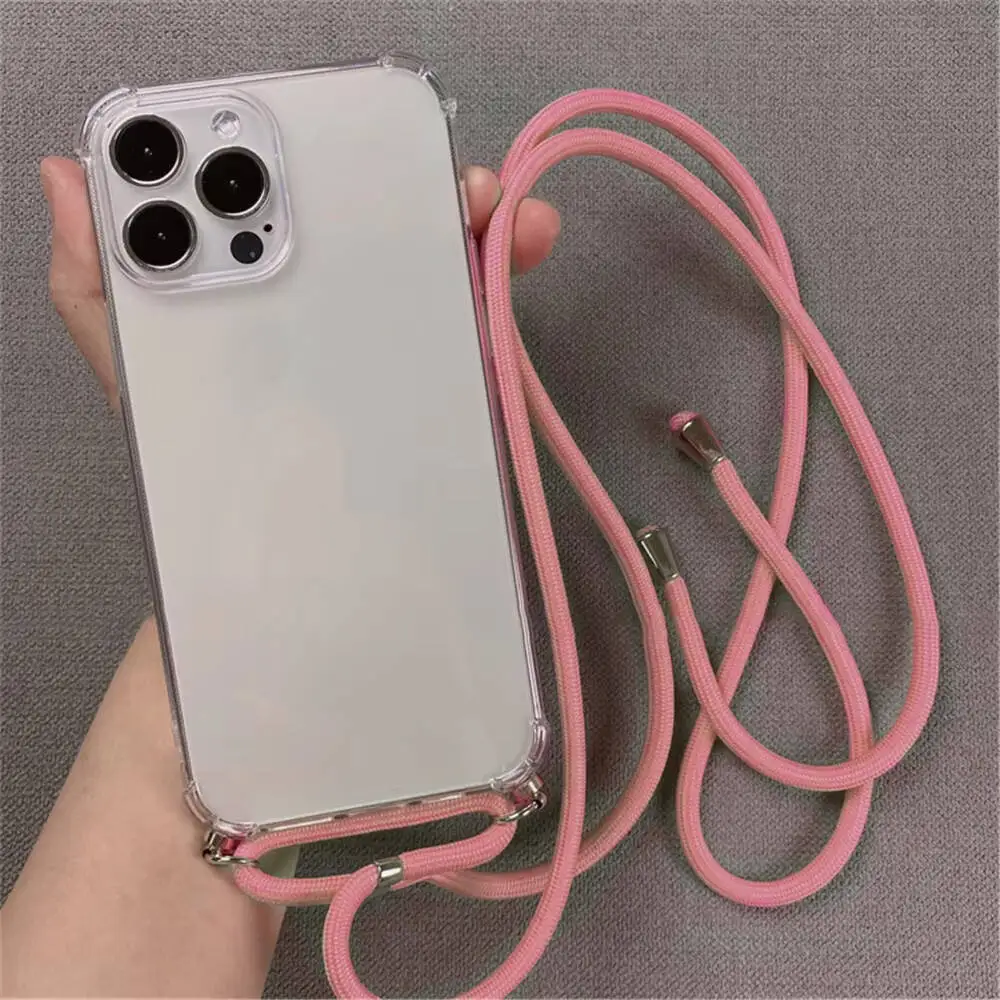 For iPhone 18 17 16 15 14 ProMax Crossbody Necklace Cord Lanyards