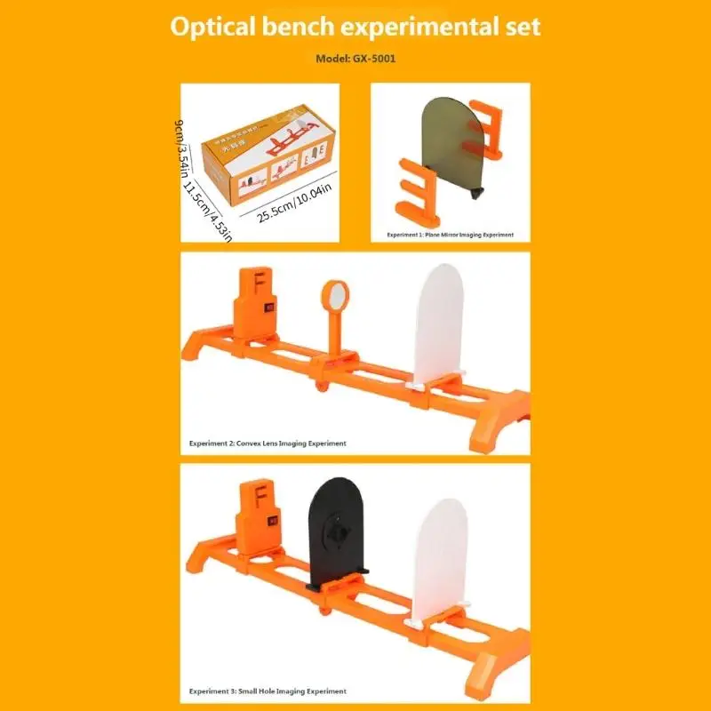Optik-Experimentierset 31BA enthält einen Demonstrator für Brechungs- und Reflexionsprinzipien – Detail 10
