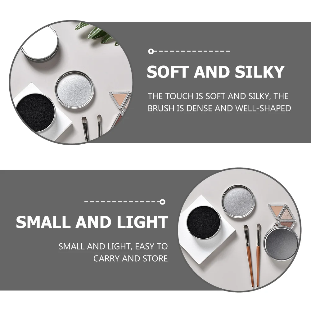 3 ensembles boîte de nettoyage pour brosse de maquillage éponge boîte de nettoyage de maquillage aucun eau nécessaire nettoyeur de brosse Portable pour voyage à la maison