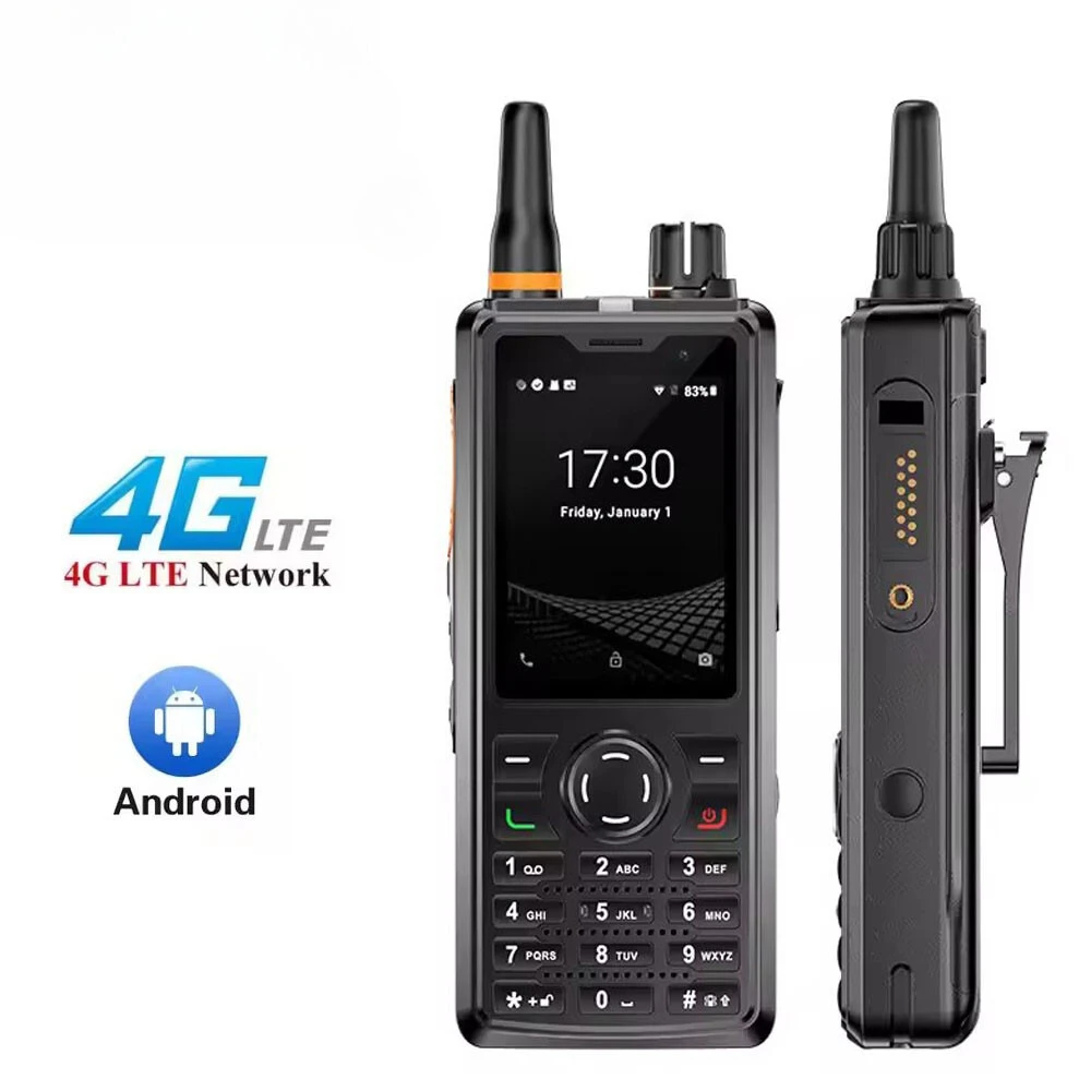 4G Network Radio T60 Android 8.1 Walkie Talkie Work With Zello REAL-PTT Echolink, USB Type-C charging, suitable for family outdoor hiking