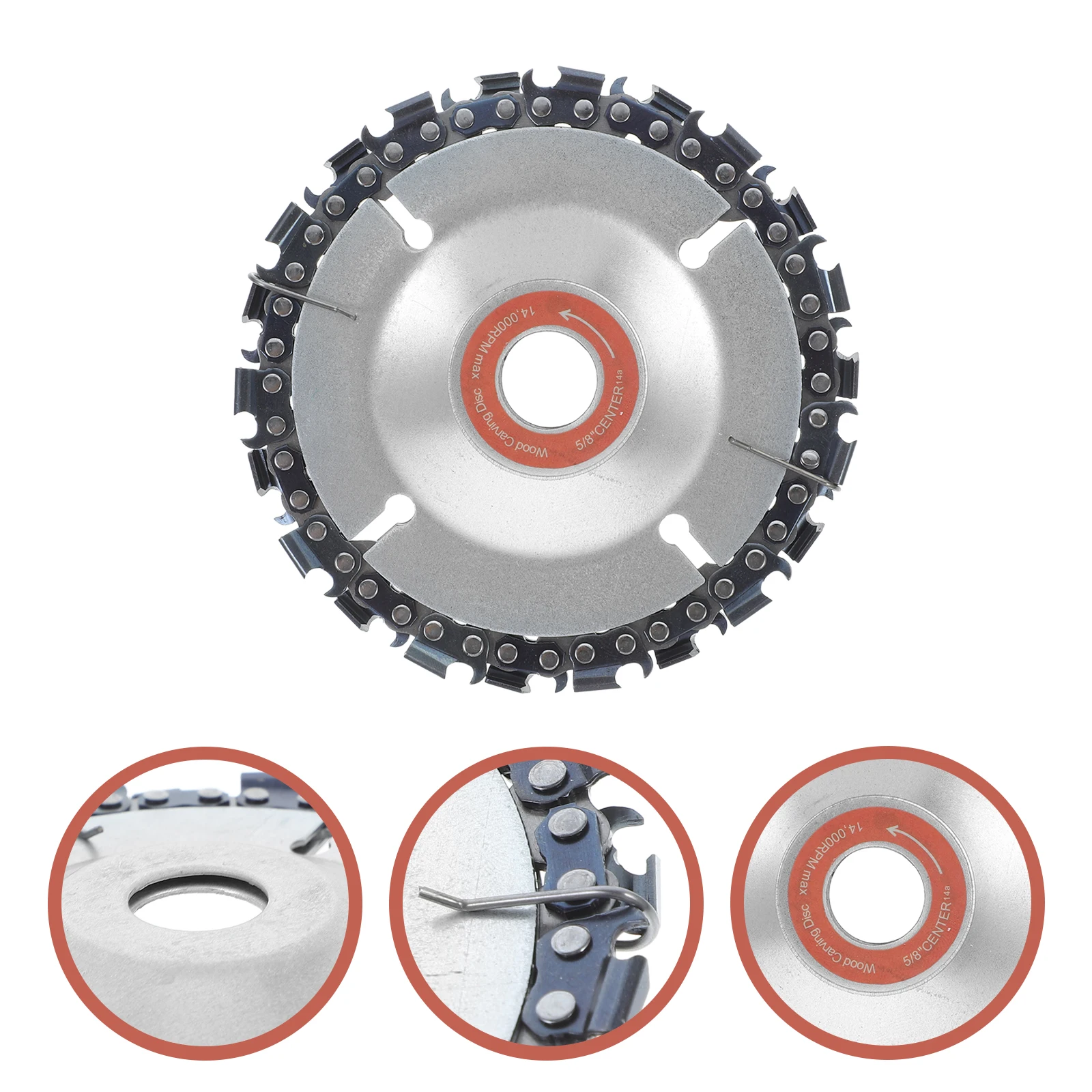 Disc Angle Disc 22 Tooth Disc Holzschnitzscheibe 4 Zoll Holzschnitzscheibe
