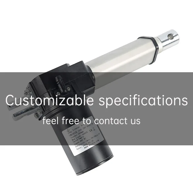 Electric 12v 24v  Fast Linear Actuator 50mm 600mm Engine Mechanism for Storage Bed 6000N