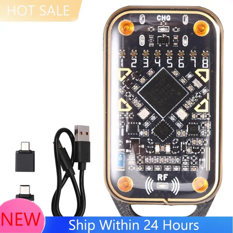 

~【IN Stock】Smart Card Emulator With Chameleon Ultra RFID Chip Reader 125Khz 13.56Mhz ID IC Card Decoding NFC Duplicator Restart