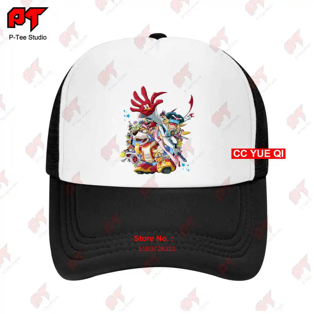 Meme Tributo Yattaman Time Bokan Series Cartone Baseball Caps Truck Cap M6NQ