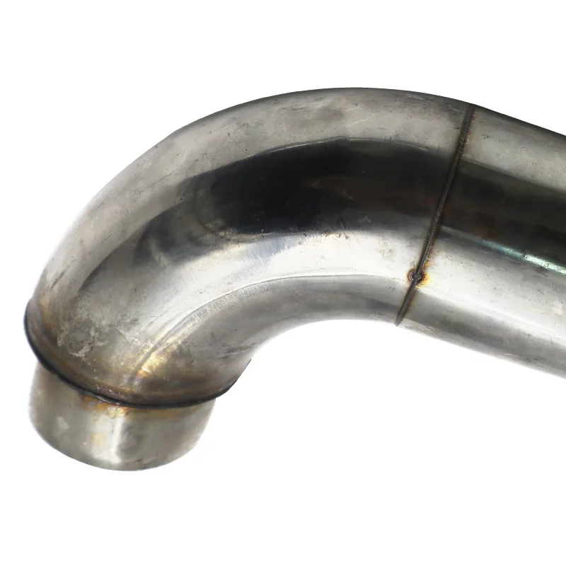 360g Stainless Steel Fuxi Motorcycle Air Filter Modification High Flow Gy6 Mushroom Head Filter Extended Bend Pipe Interface
