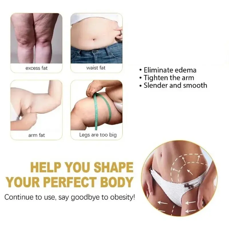 Slimming Oil Fat Burning Belly Loss Fat Lose Weight Slim Down Natural Plant Extracted Weight Lose Slimming Essential Oils