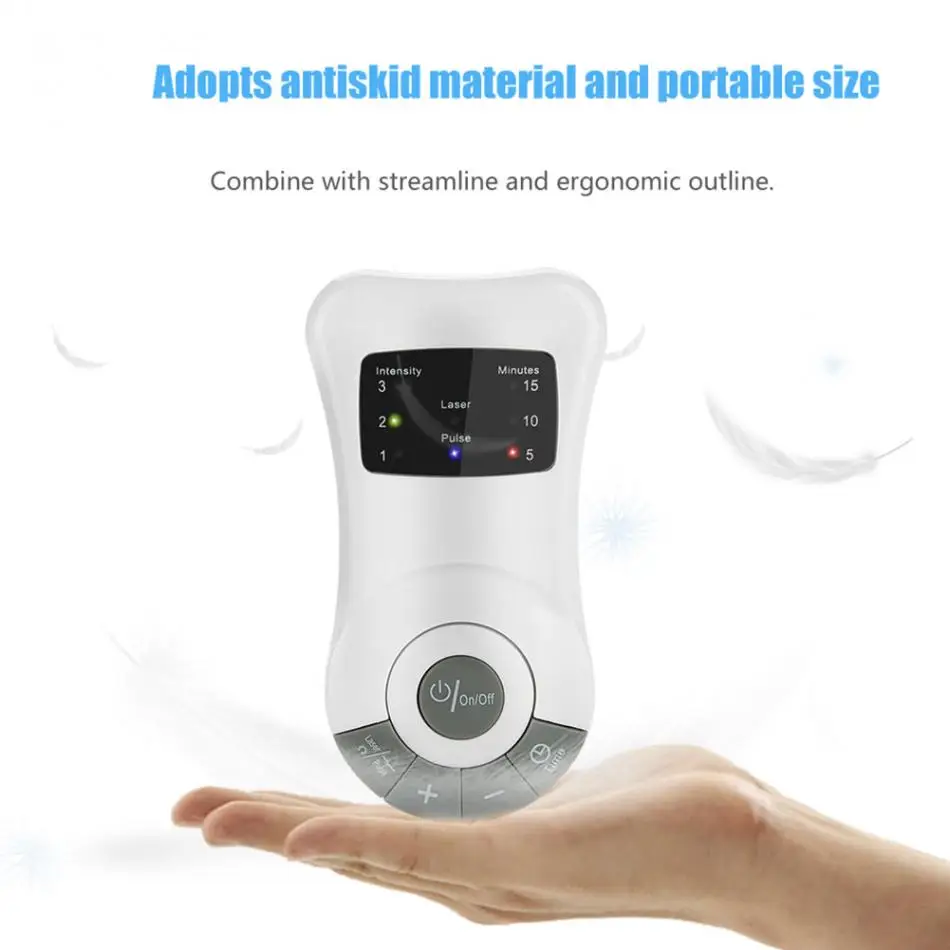 Electric Sinuit Allergy Rhinitis Therapy Machine Sneezing Nasal Itching Nose Care Device Safety Laser Light Treatment