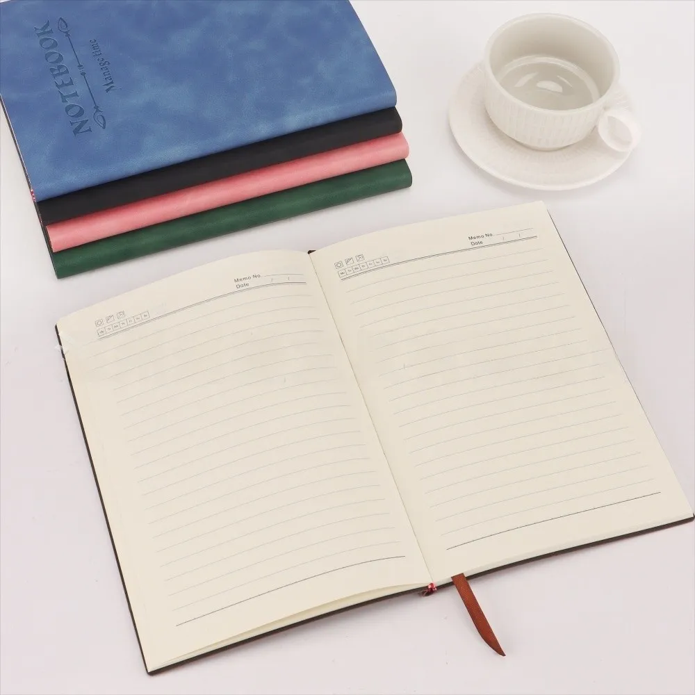

Vintage 360 Page Universal a5 Notebook Soft Minimalist Business Memo Book Portable Waterproof Diary Notepad Back To School