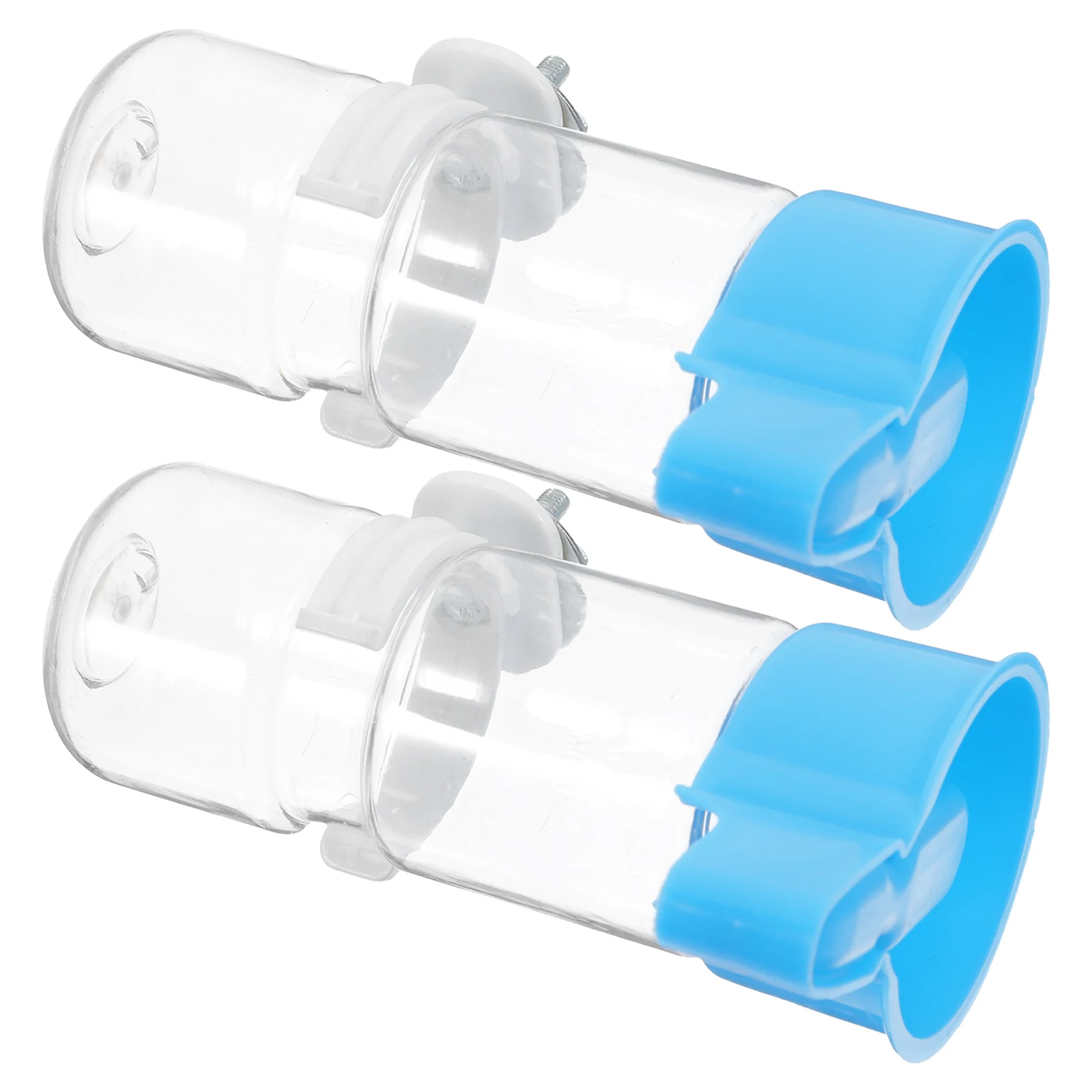 

2Pcs Bird Waterer Automatic Durable Plastic Bird Water Dispenser for Cage Parakeet Parrot Hamster Squirrel Small Animal Feeder