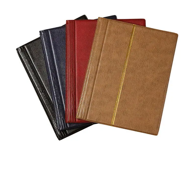 20 Sheets Stamps Collection Album Empty Stamps Storage Collection Organise Album Postage Stamps Album Gifts Collection Book - view 2