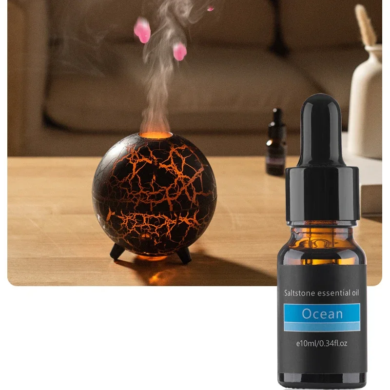 Nuovo Fiamma Crepa Diffusore di Aroma Macchina Piccolo Umidificatore 200ML Diffusore di Olio Essenziale Silenzioso Diffusori di Aromaterapia Per La Casa