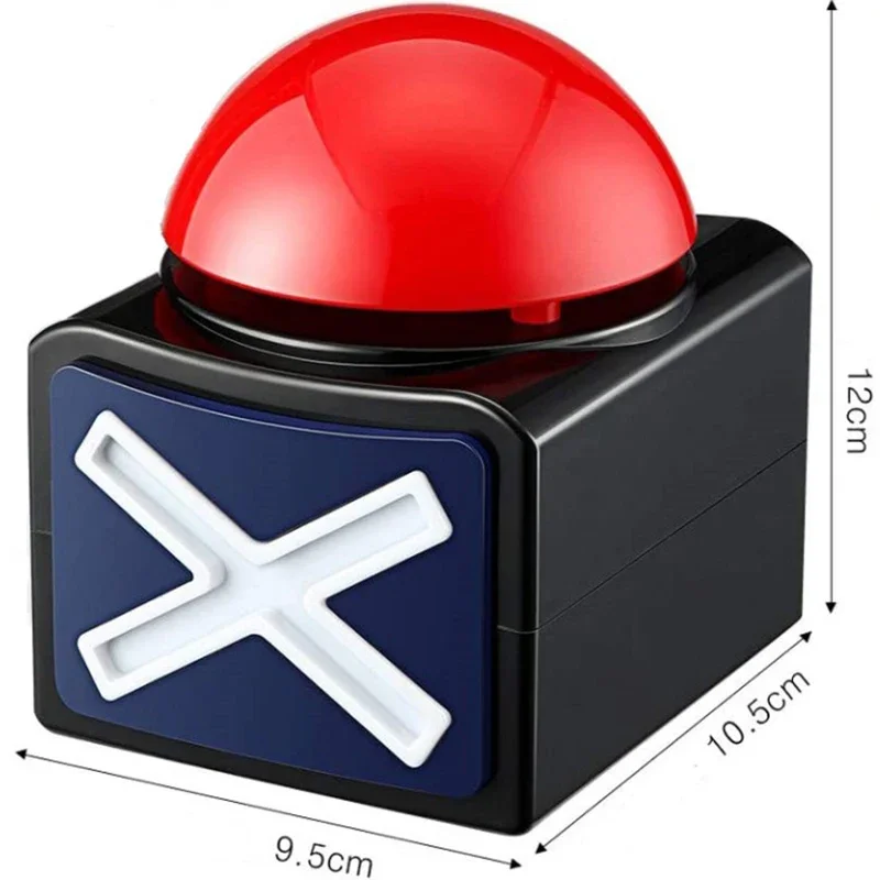 2023 لعبة جديدة الرد على زر إنذار الجرس مع ضوء الصوت Trivia Quiz Got Talent Buzzer