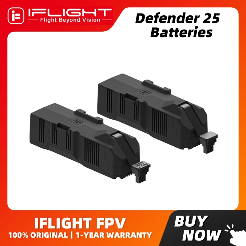 iFlight Defender 25 FPV Batteries 900mAh / 550mAh XT30 Connector High Capacity for Drone Racing Parts