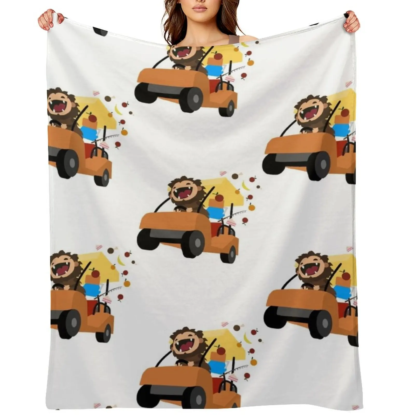 

bigfoot Sneaky Sasquatch golfer Throw Blanket Heavy sofa bed cosplay anime Blankets For Baby Blankets