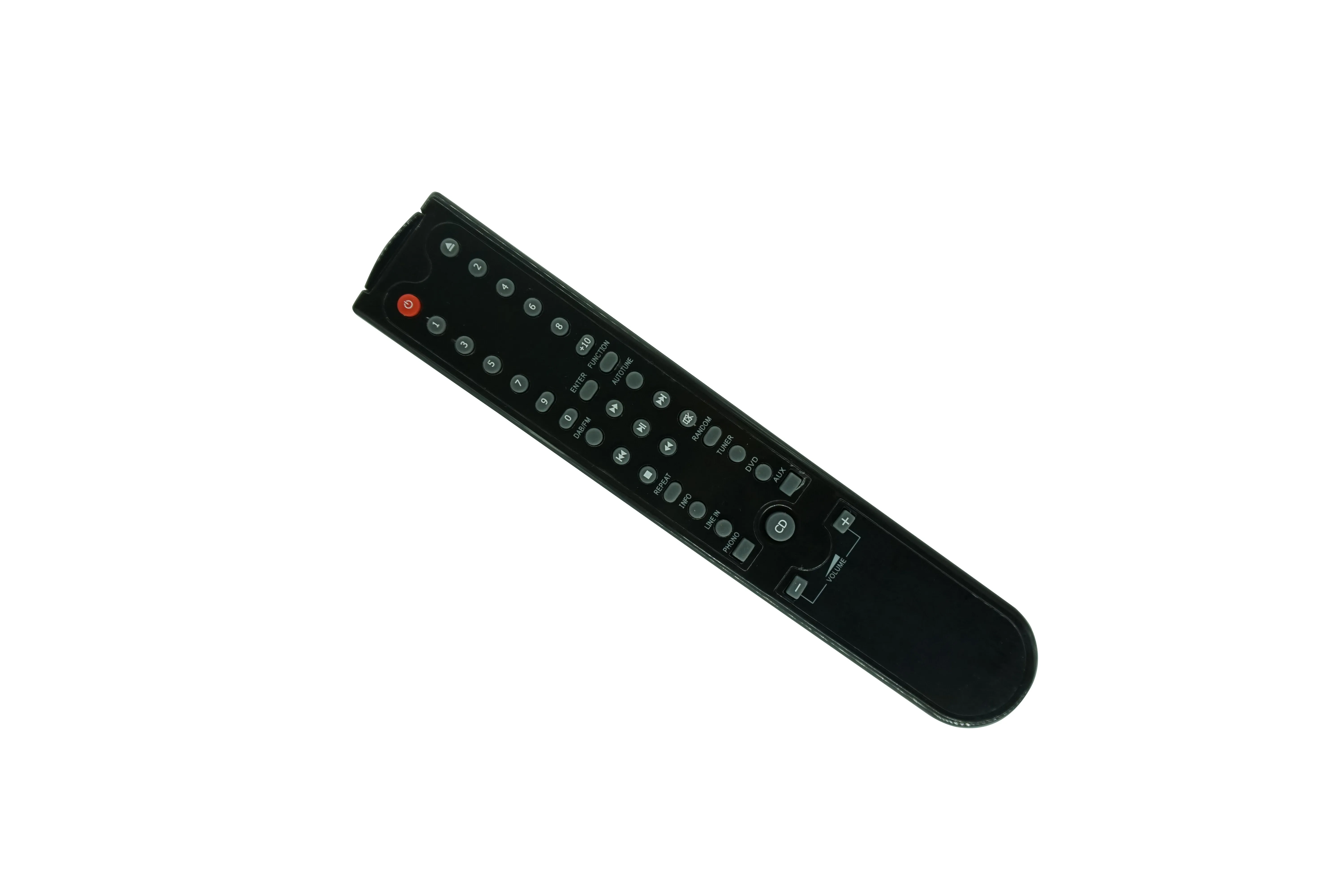 Télécommande Compatible pour Sonodyne SiA208r, amplificateur de lecteur CD stéréo intégré