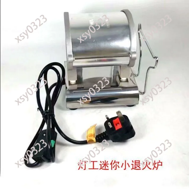 Mini Lampworking Annealing Furnace Glass Rod Heating Preheating Glass Bead Annealer