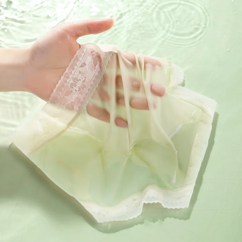 Ijs Zijde Driehoekige Slipje Naakt Gevoel Dunne Zachte Vrouw Slips Ondergoed Vrouwen Lingerie Sexy Underware Dames Naadloze Dames