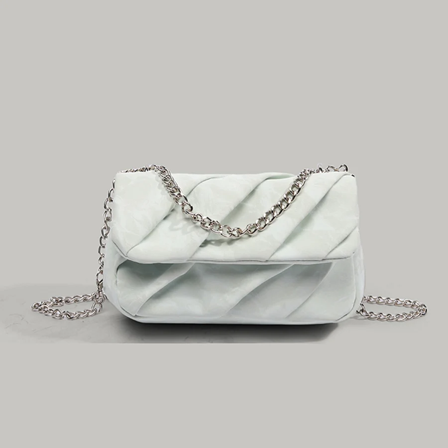 

Элегантная кожаная сумка-кроссбоди с откидной крышкой для женщин, роскошная дизайнерская маленькая квадратная сумка, сумка через плечо, женская сумка-тоут для повседневного использования