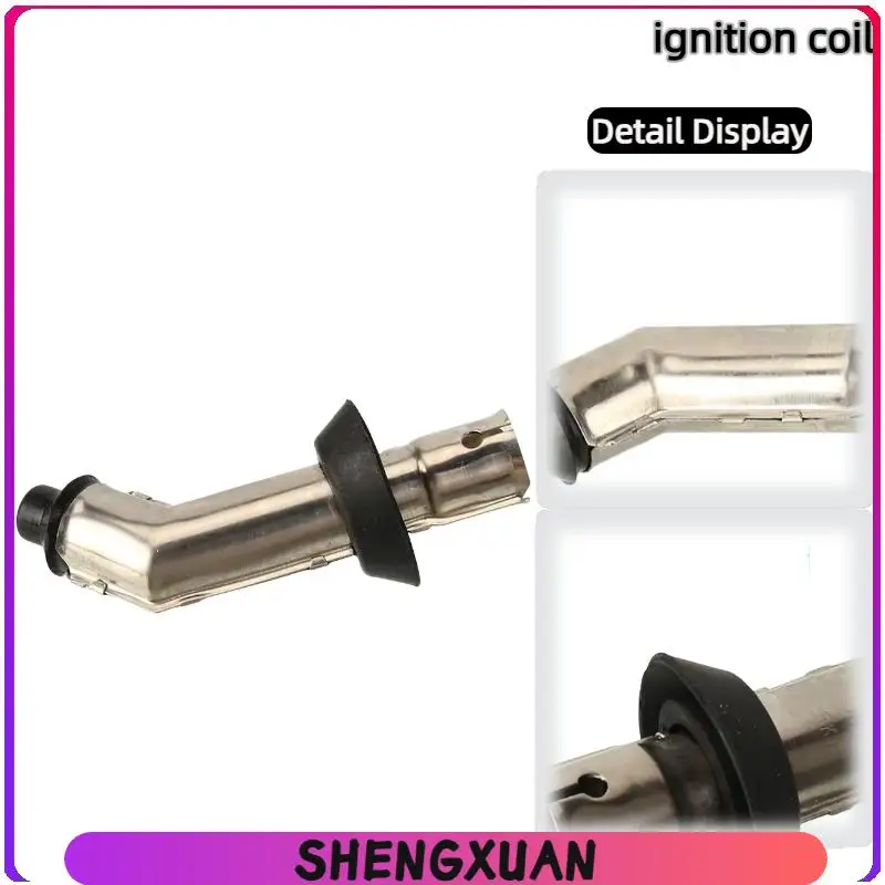 135 Degree Bend Metal Shielded Plug Cap for Scooter ATV 70 90 110 125 150CC Ignition Coil Shield