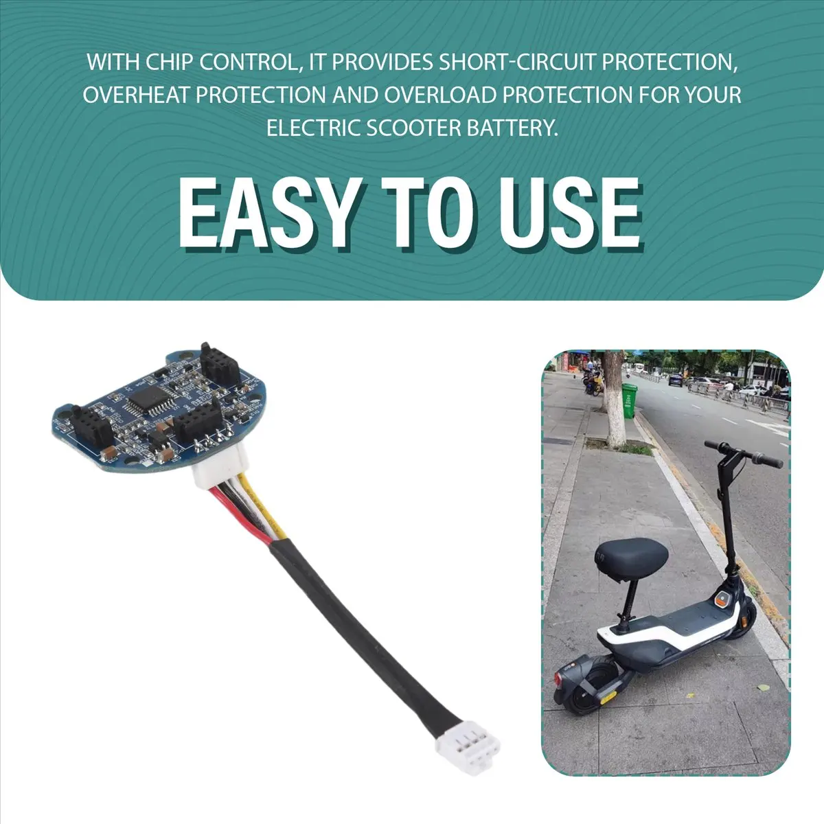 

Y131A-Подходит для No. 9, ES1, ES2, ES4, защитная пластина для аккумулятора электрического скутера, аксессуары