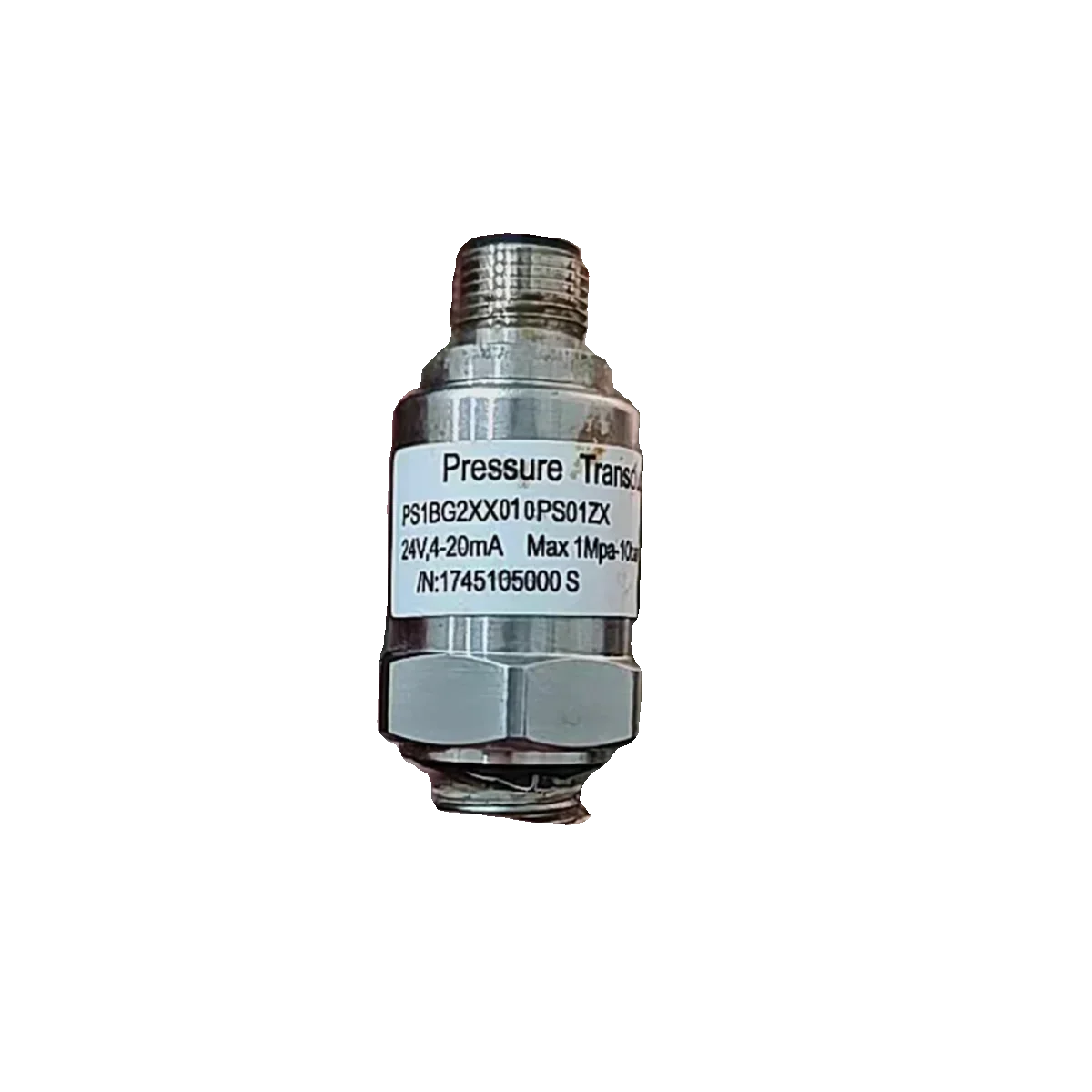 PRESSURE TRANSDUCER PS1BG2XX010PS01ZX stainless steel pressure head