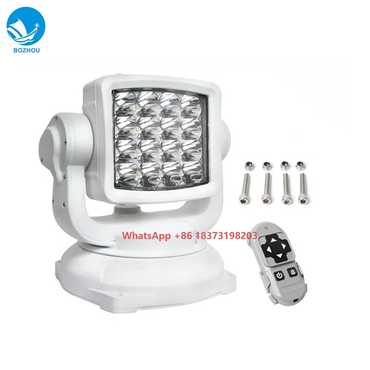 Yacht Searchlight 80W Wasserdichter Scheinwerfer LED-Suchlicht für Auto
