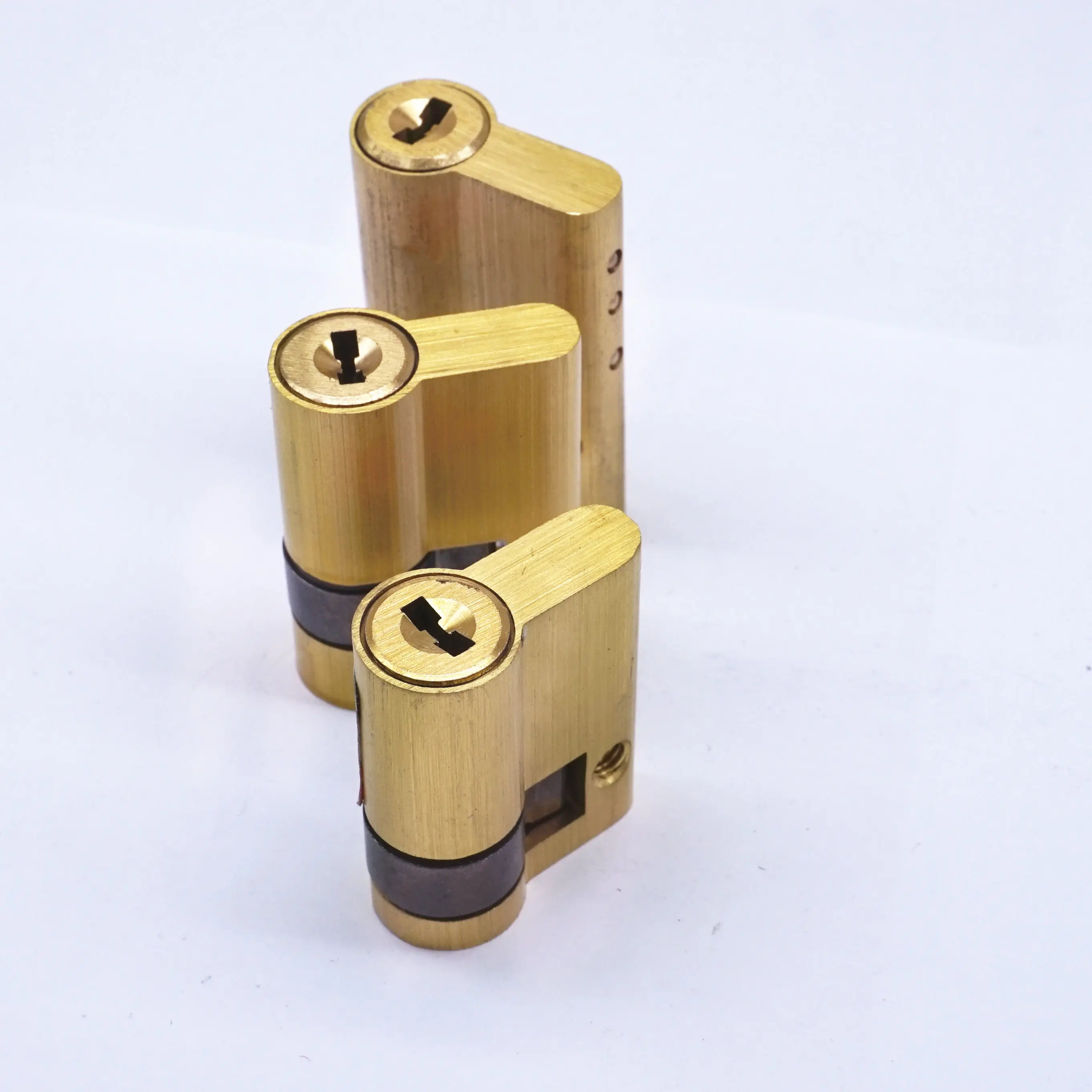 Custom Door Lock Hotel Fingerprint Lock Cylinder 40-100mm Blade C Level 3 Iron Key Iron Box Lock Core