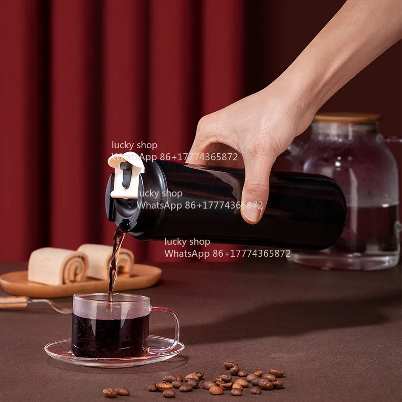 Portable Outdoor Hand-brewed Coffee Cup 316L Stainless   Thermos Cup