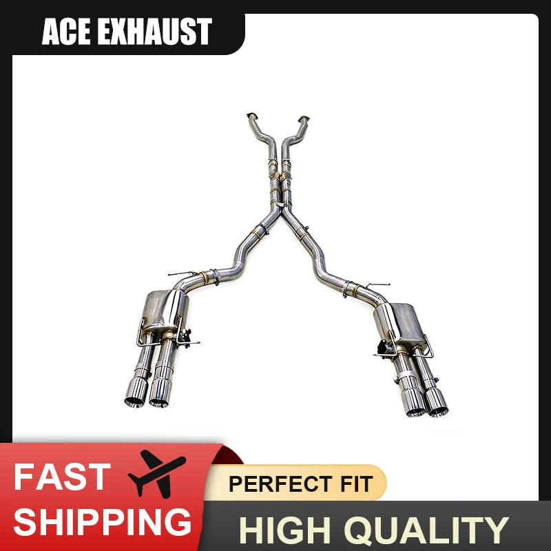 

ACE Valvetronic Exhaust Catback for BMW M5 E60 M6 E63 5.0L V10 Performance Exhaust Pipe Muffler with Remote Control Valves
