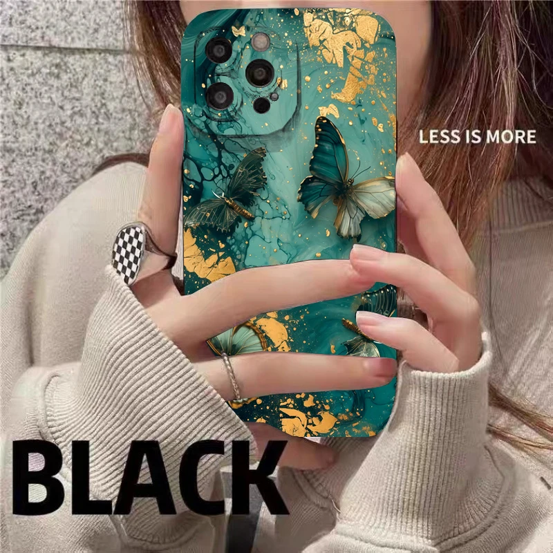 Minimalist Butterfly Design Phone Case For Samsung Galaxy A16 A26 A36 A56 A55 A54 A53 A35 5G S25 Ultra S24 FE S23 Plus S22 Cover - Image 4