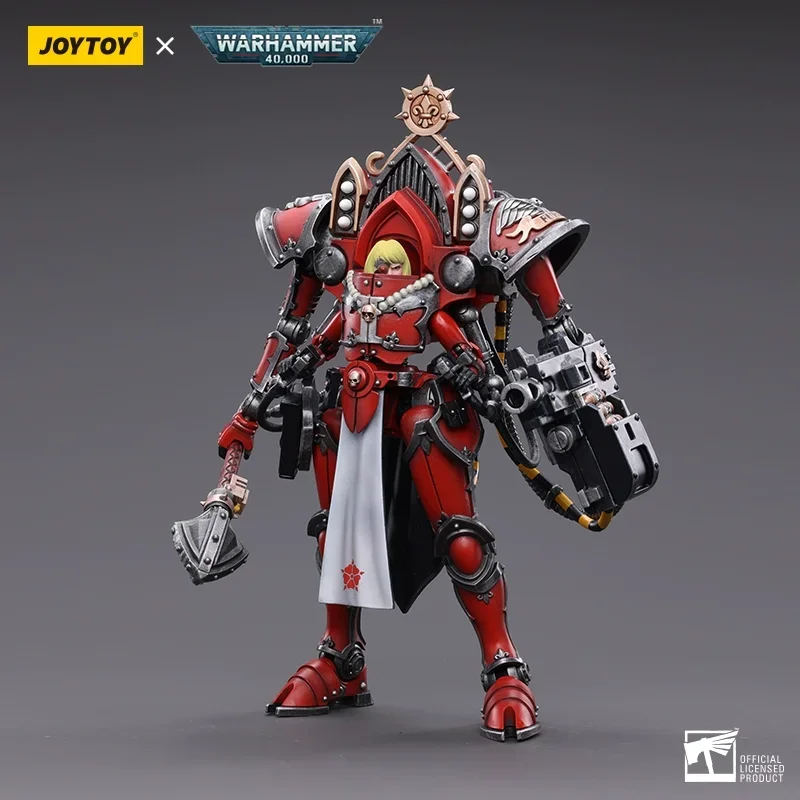 YTOY-Chaîne de figurines d'action Warhammer, Adepta Sororitas, Ordre de l'Argent, Carénage, Paragon Warsuit, Collaen Ajustable, Jouet, 1/18 K, En Stock