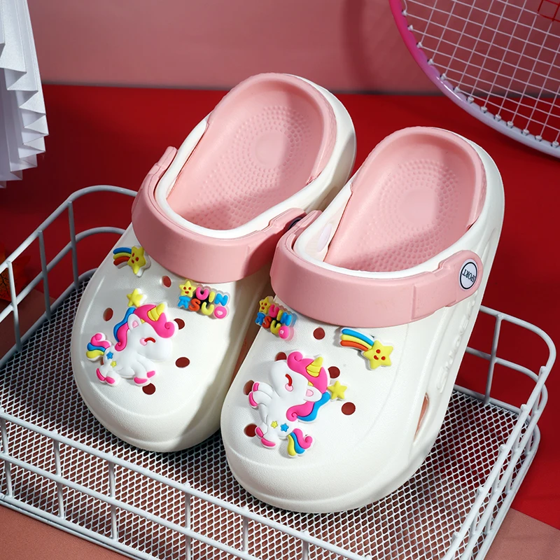 

Summer Kids Sandals Leisure Shoes Boys Beach Shoes Comfy Children Shoes Outdoor Girls Roman Sandals Flip Flops Slippers