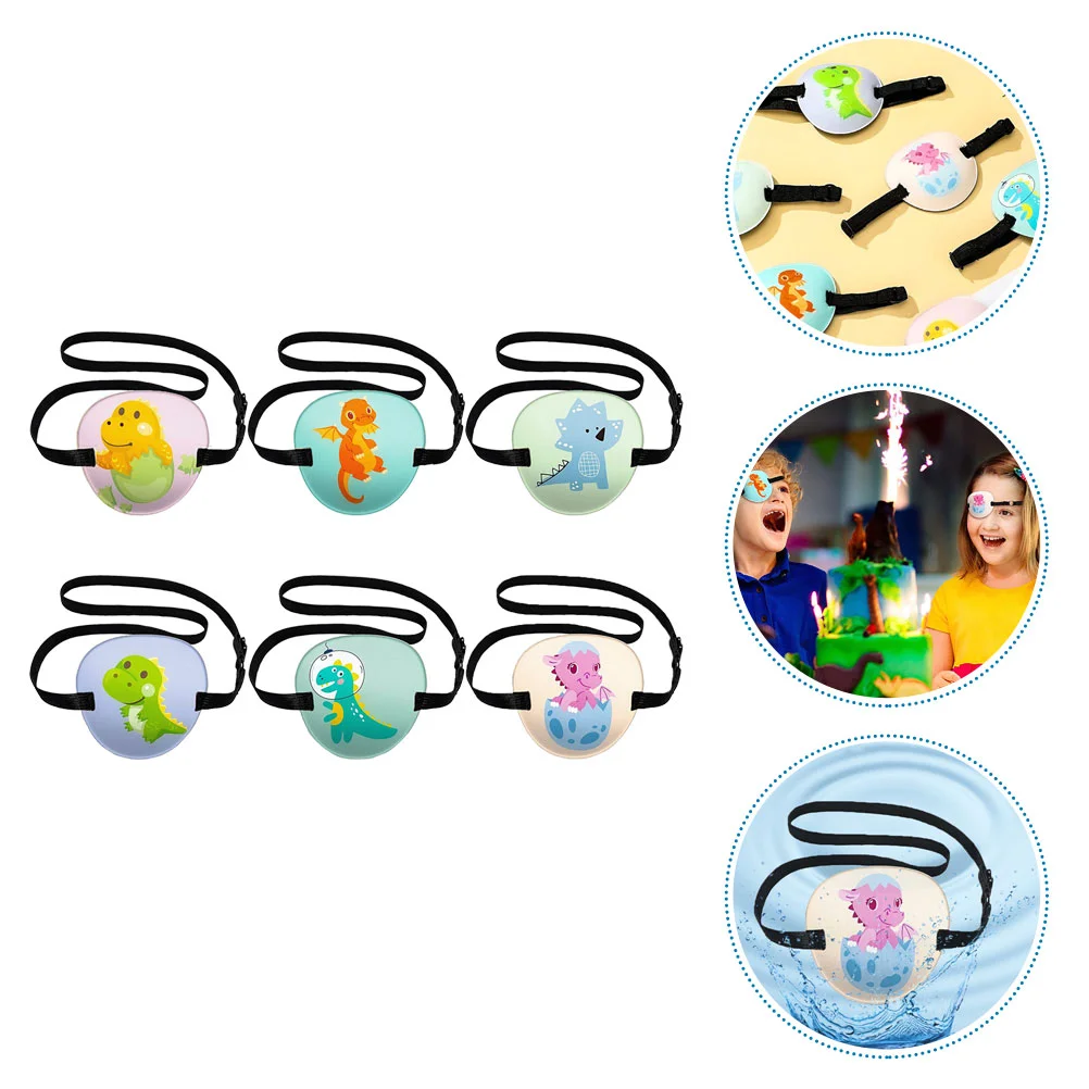 Eye Patches Patch Kids Strabismus Lazy Single Masks Amblyopia Pirate 3D Children Pads Glasses Pad Breathable Exercises Cosplay