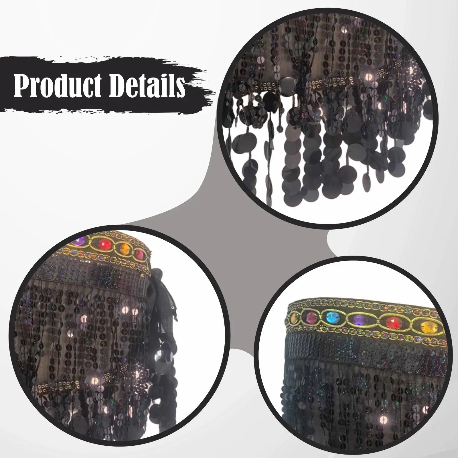 Spódnica do tańca brzucha, szarfa na biodra, chusta, na wesele, imprezę, muzyka dla kobiet, spódnica do tańca brzucha