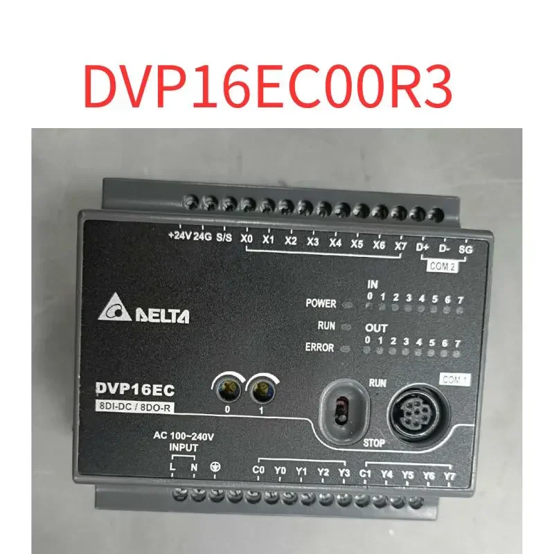 

Second-hand PLC DVP16EC00R3 test OK